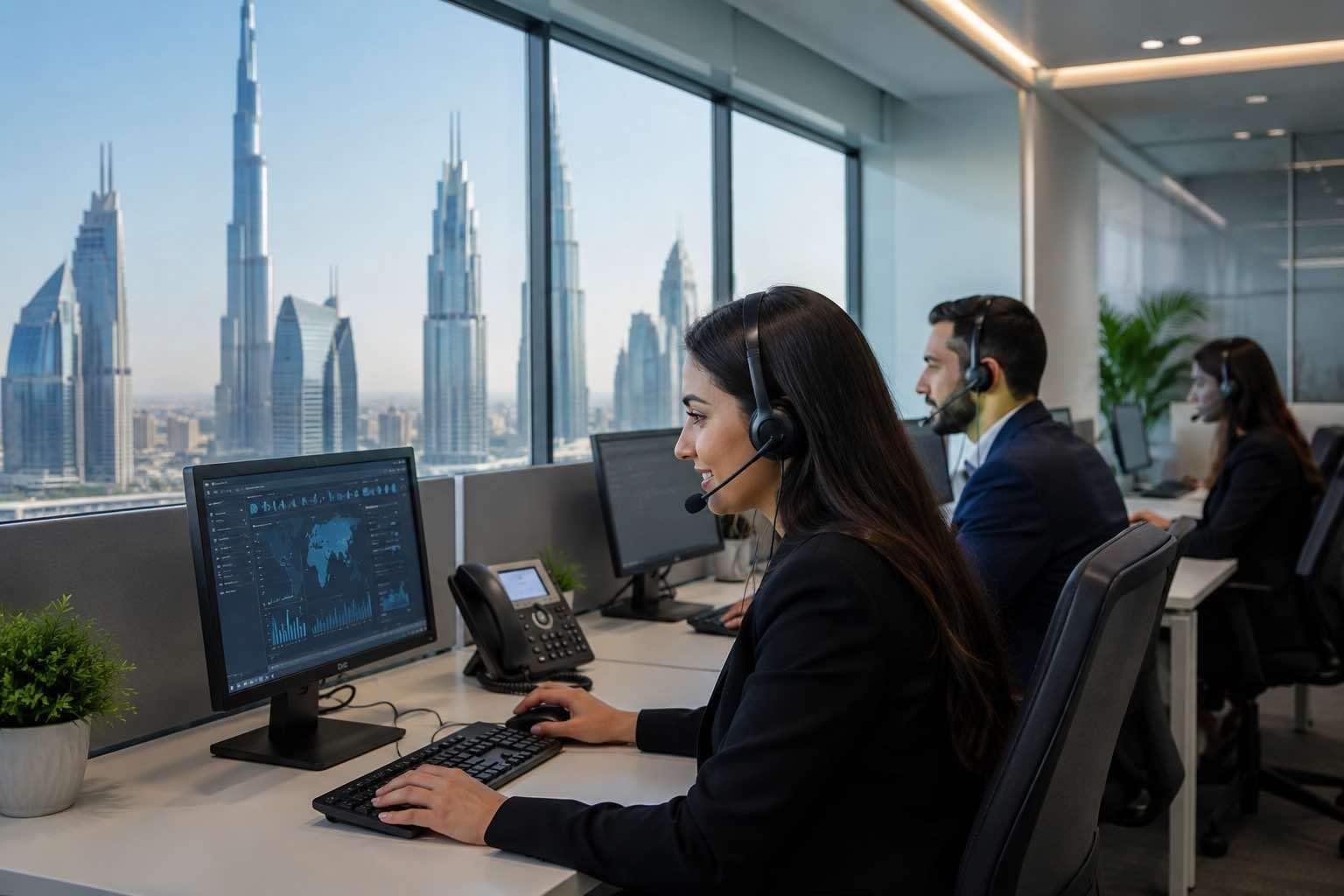 Dubai’s Call Center System Solutions for Businesses