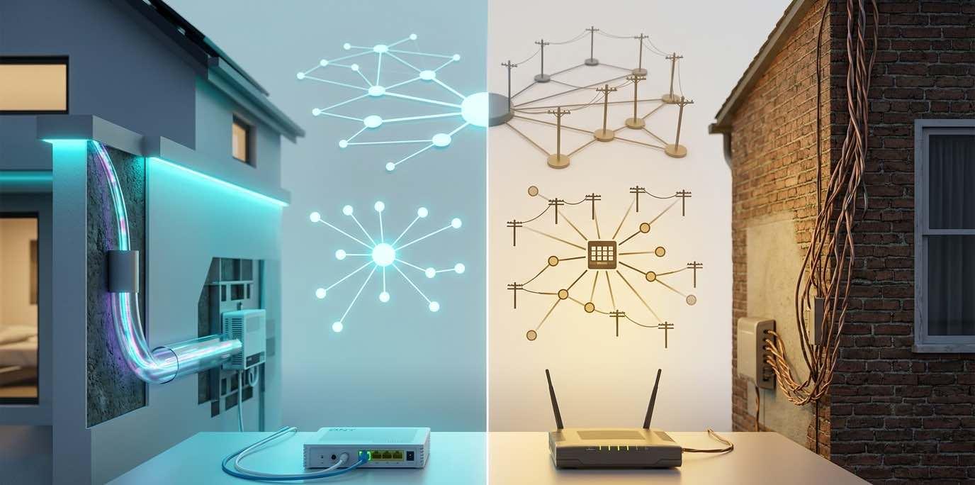 FTTH vs DSL Internet: Which Is Better in Dubai & UAE?