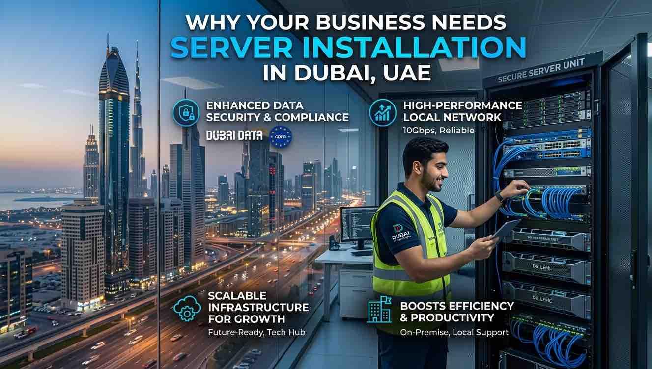 Why Your Business Needs Server Installation in Dubai, UAE
